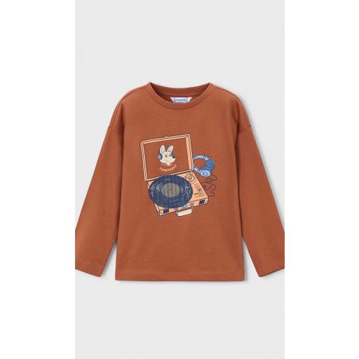 Mayoral- Camiseta m/l lenticular teja 4015 [1]