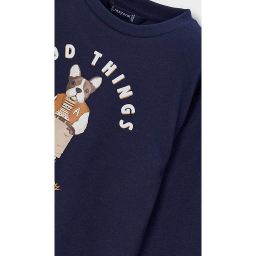 Mayoral- Camiseta m/l print perro  [2]