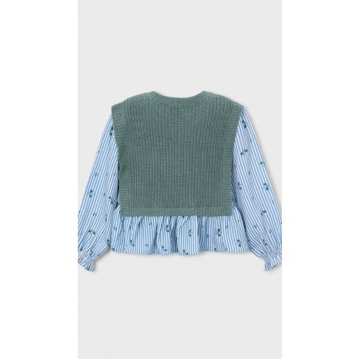 Mayoral- Top chaleco combinado 4036 [2]