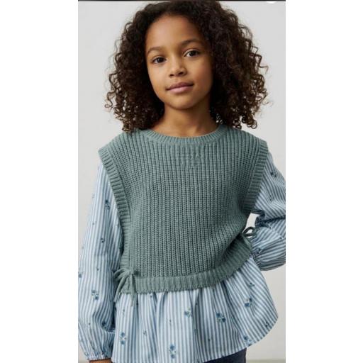 Mayoral- Top chaleco combinado 4036 [0]