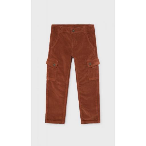 Mayoral- Pantalón cargo pana 4508 [0]