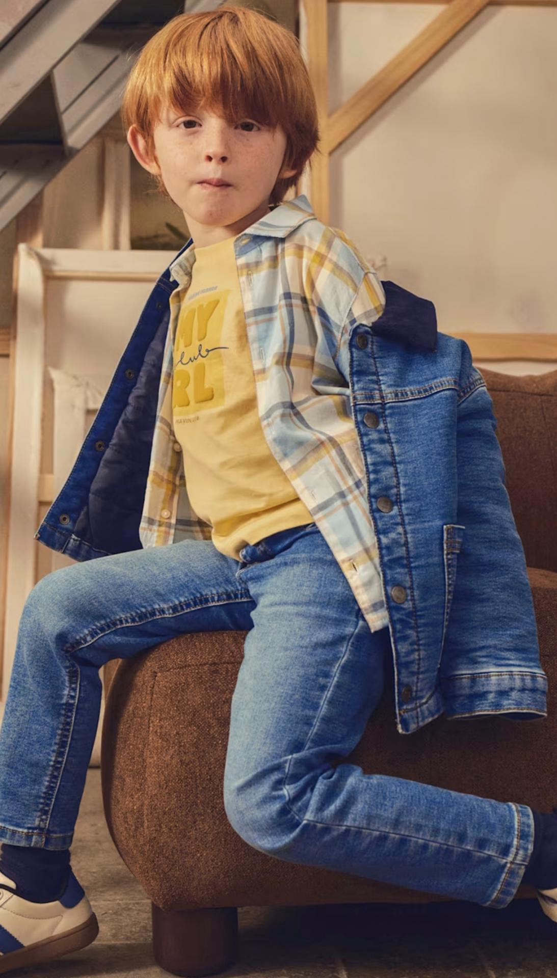 Mayoral-Pantalón soft denim 5b 4516