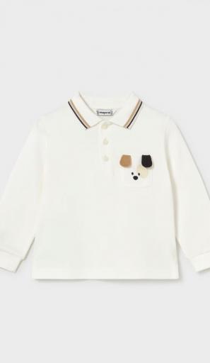 Mayoral- Polo M/L liso detalles 2105 [0]