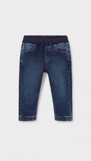 Mayoral-Pantalón soft denim jogger oscuro 2543 [2]