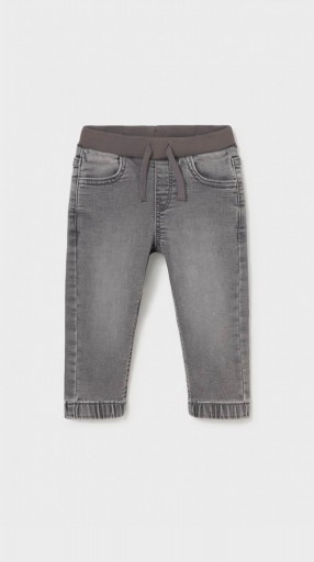 Mayoral-Pantalón soft denim jogger oscuro 2543 [4]