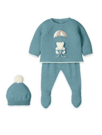 Mac Ilusión- Traje tres piezas Canesú Bear 0212