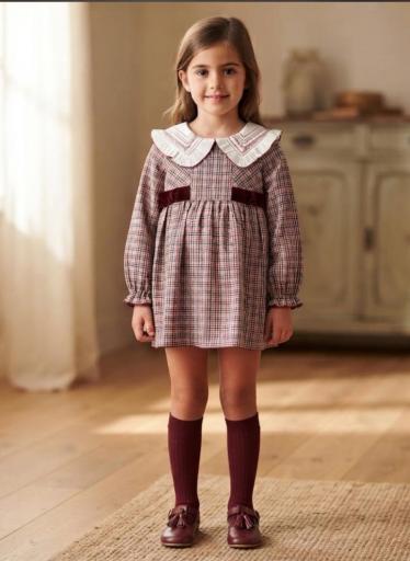Babidú- Vestido niña Copo 90633