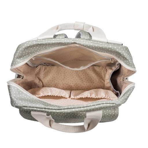 Walking Mum - Mochila topitos poppy verde 322 [6]