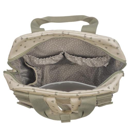 Walking Mum - Mochila corazones poppy verde 324 [5]