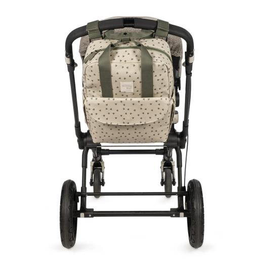 Walking Mum - Mochila corazones poppy verde 324 [1]