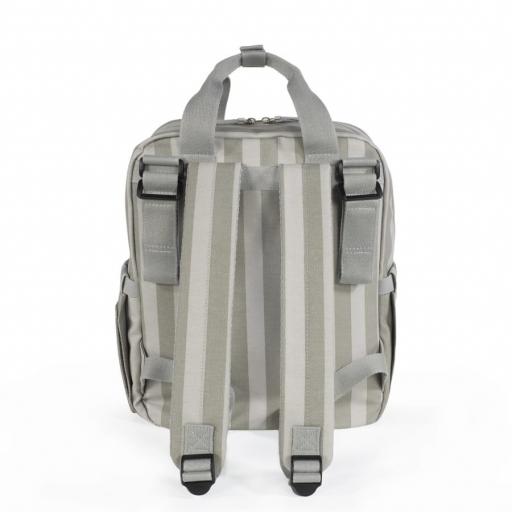 Walking Mum - Mochila bebé rayas Sintra verde 512 [3]