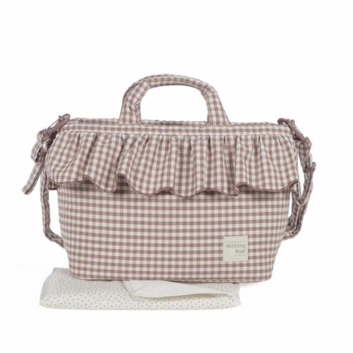 Walking Mum - Bolso canastilla Praliné moka 664