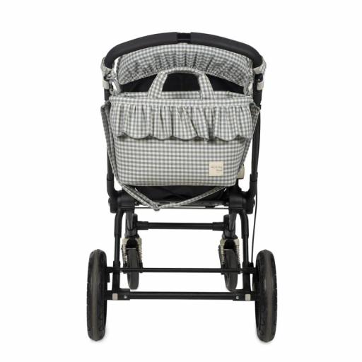 Walking Mum - Bolso canastilla Praliné vichy matcha 665 [5]
