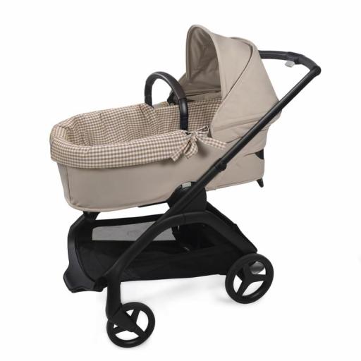 Walking Mum -  Cubre cuco dual mas sabana bajera Praliné 704 705 [5]