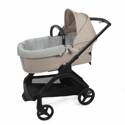 Walking Mum -  Cubre cuco dual mas sabana bajera Praliné 704 705 [1]