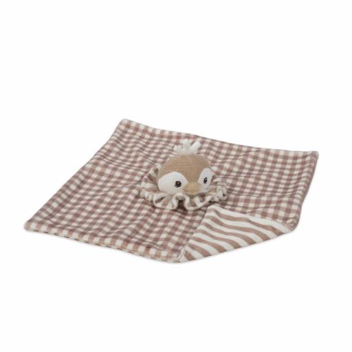 Walking Mum - Doudou pingüino vichy Moka y Matcha 794 795 [1]