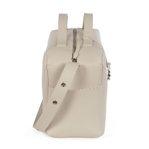 Pasito a Pasito - Bolsa canastilla con cambiador Icon Cream 332 [2]