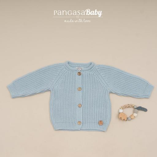 Pangasa - Chaqueta abrigo punto perlado 1404700 [0]