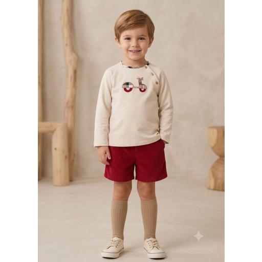 Babidu - Conjunto niño sudadera y bermuda "Senda" 42634 [0]