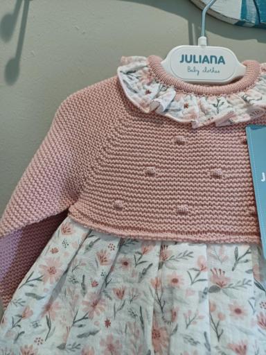 Juliana - Jesusito combinado punto y estampado flores 25673 [1]