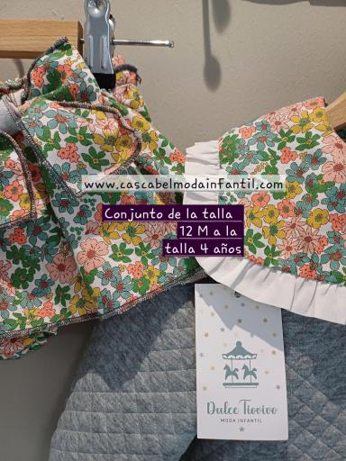 Dulce Tiovivo - Conjunto sudadera y falda braguita 000 [1]