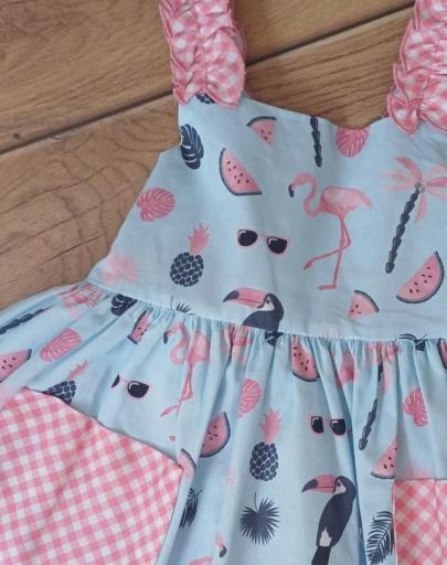 Daniesty - Vestido estampado Familia Laguna 002 [2]