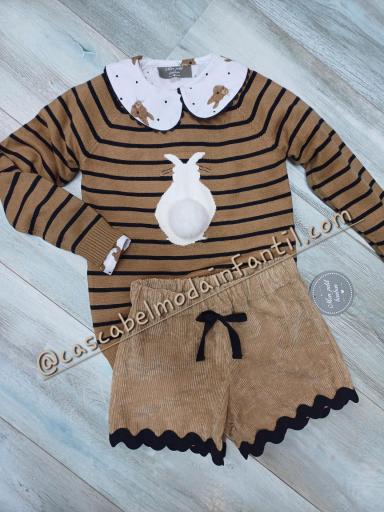 Mon Petit Bonbon - Conjunto 3 piezas Conejito IM091 IM090 y IM095