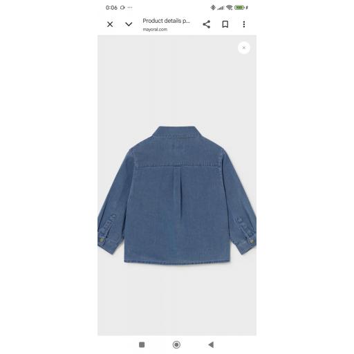 Mayoral-Camisa M/L denin 2109 [2]