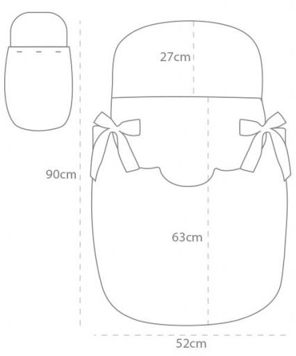 Uzturre - Saco capazo colcha reversible Flavia 7200 [2]