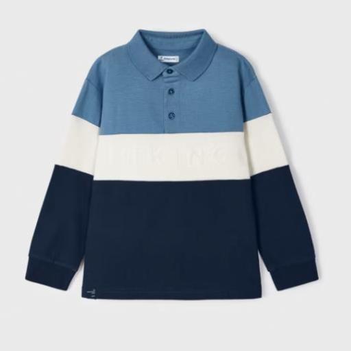 Mayoral - Polo m/l color block 4104 [1]