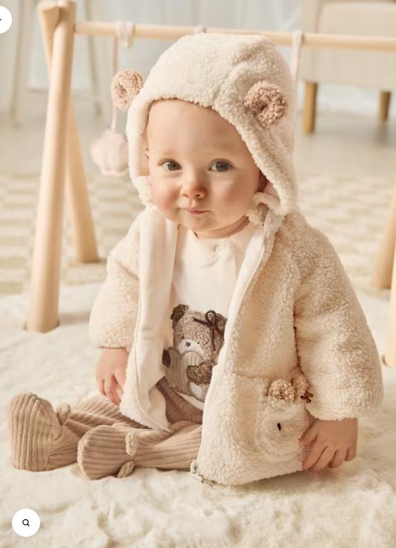 Vestido Lazos Lunares para Bebé Niña MAYORAL Color PALE