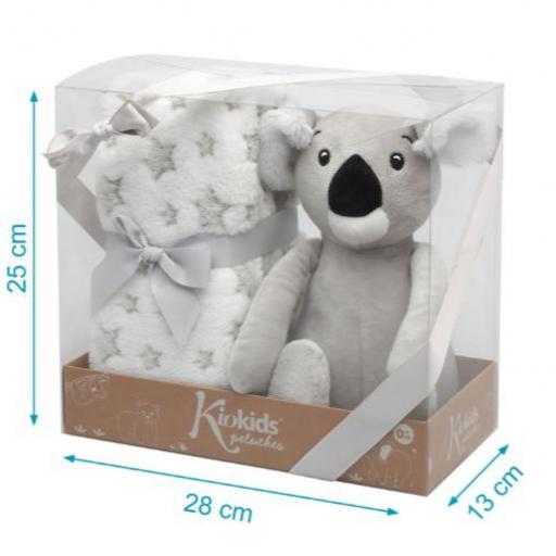 Kiokids - Peluche Koala con mantita estrellas 3872 [2]