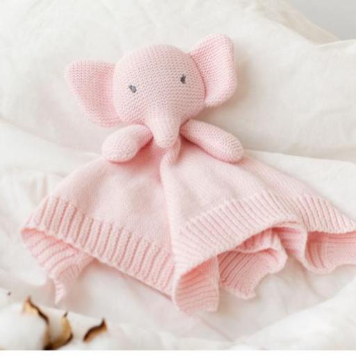 Kiokids - Dudú elefante rosa algodón 3431