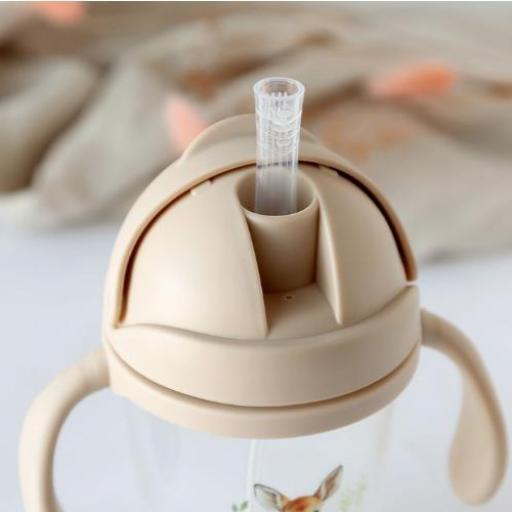 Kiokids - Taza aprendizaje step 300ml asas ciervo beige 4262 [2]