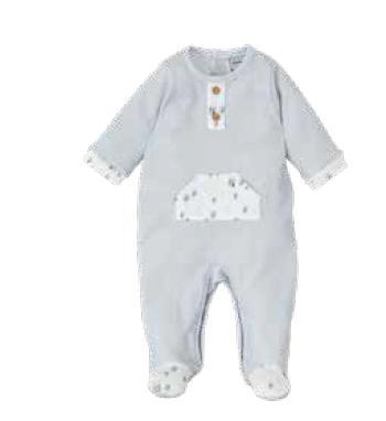 Babidu - Pijama bebé unisex familia Alerce 10149