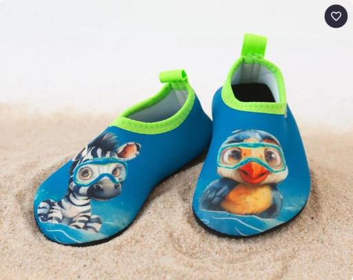 Kiokids - Escarpines azul animales [1]
