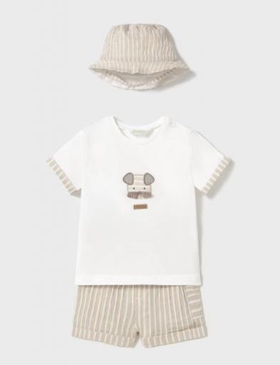 Mayoral - Conjunto 3 piezas con gorro 1201