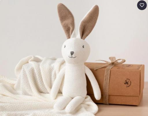 Kiokids - Peluche conejito algodón 3105