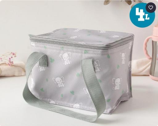 Kiokids - Nevera térmica elefante gris 3726