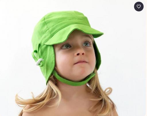 Kiokids - Gorro protección upf 50+ verde 5752 y 5754 [0]