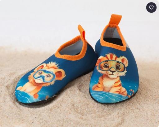 Kiokids - Escarpines azul marino animales  [1]