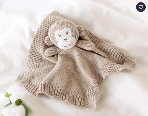 Kiokids - Doudou mono algodón 5818