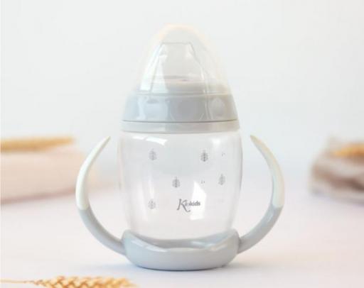 Kiokids - Taza aprendizaje step gris 5399