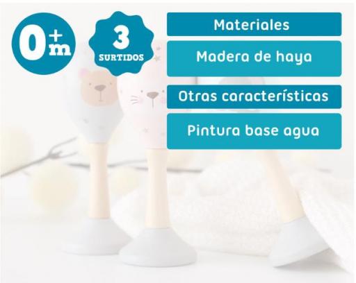 Kiokids - Maracas de madera 3932 [3]