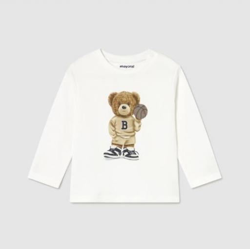 Mayoral - Camiseta m/l oso 2058 [1]