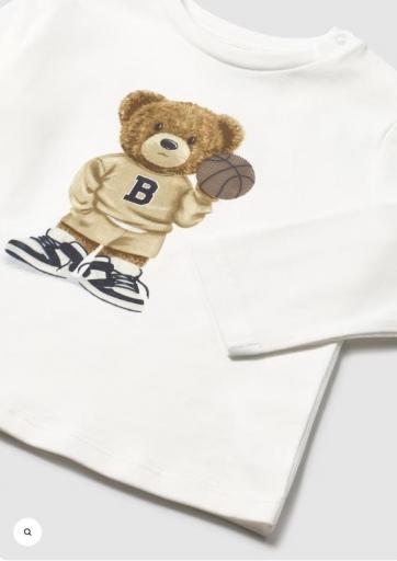 Mayoral - Camiseta m/l oso 2058 [2]