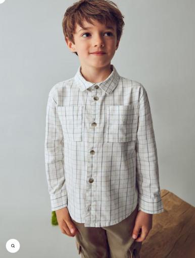 Mayoral - Camisa estampado cuadros 4128 [0]