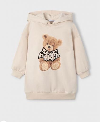 Mayoral - Vestido felpa oso 4928 [3]