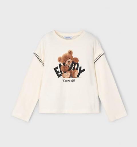 Mayoral - Camiseta m/l oso 4012 [1]