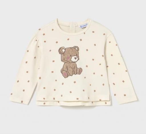Mayoral - Camiseta m/l oso 2077 [0]